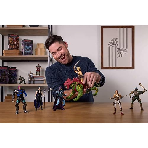 Masters of The Universe Figura de Acción Chronicles He-Man 6+ Años | Escala 1:12, película 2026, 30 puntos de articulación; incluye Espada del Poder