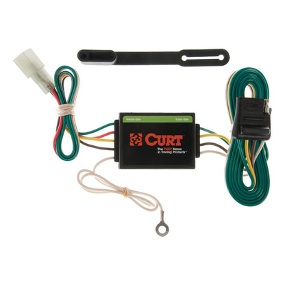 Curt 55372 - Arnés de cableado Personalizado para Remolque de 4 Pines, Compatible con Select Tracker, Grand Vitara, XL-7, Sidekick