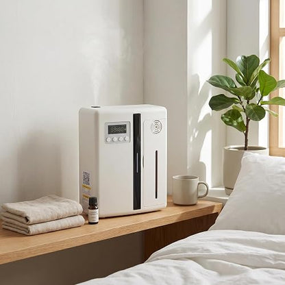 Máquina de Aromaterapia Inteligente | Aromatizantes Silencioso con Nebulización para Hogar, Hotel y SPA