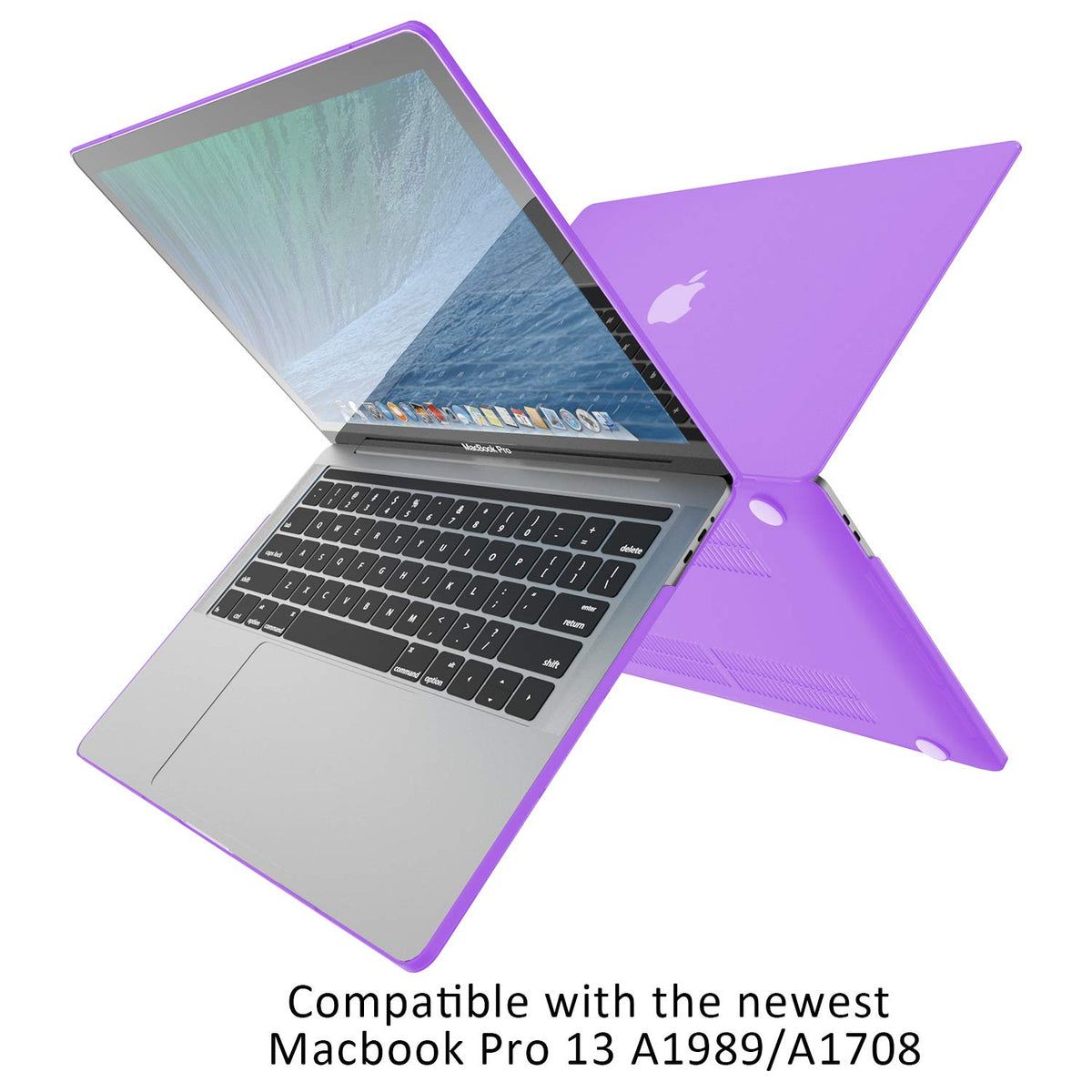 Newest MacBook Pro 13 Case 2018, Purple