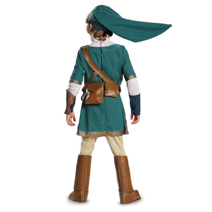 Disguise Link Prestige Legend of Zelda Nintendo Costume, Multicolor, Grande/10-12