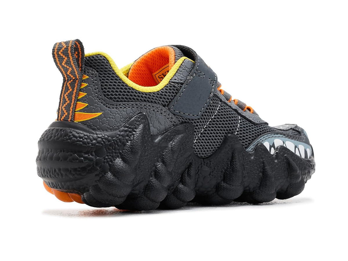 Skechers Skech-o-Saurus Lights 2.0 para niño | Casual, iluminado, luces S, cierre adaptativo, tema de dinosaurio