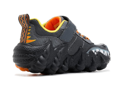 Skechers Skech-o-Saurus Lights 2.0 para niño | Casual, iluminado, luces S, cierre adaptativo, tema de dinosaurio