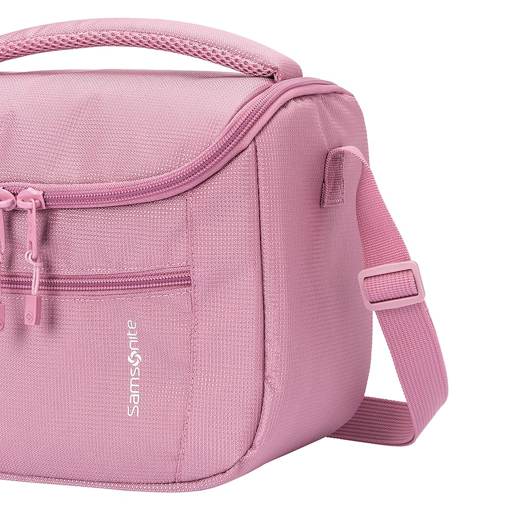 Samsonite Lonchera Refraction Banquet Vintage Pink | Rosa, interior térmico, Smart Sleeve, poliéster