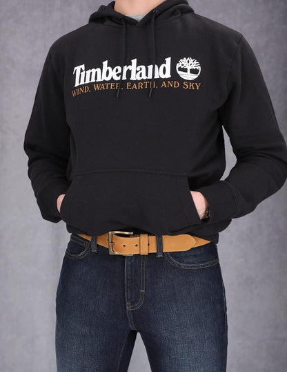 Timberland - Cinturón de piel para botas de 38 mm para hombre