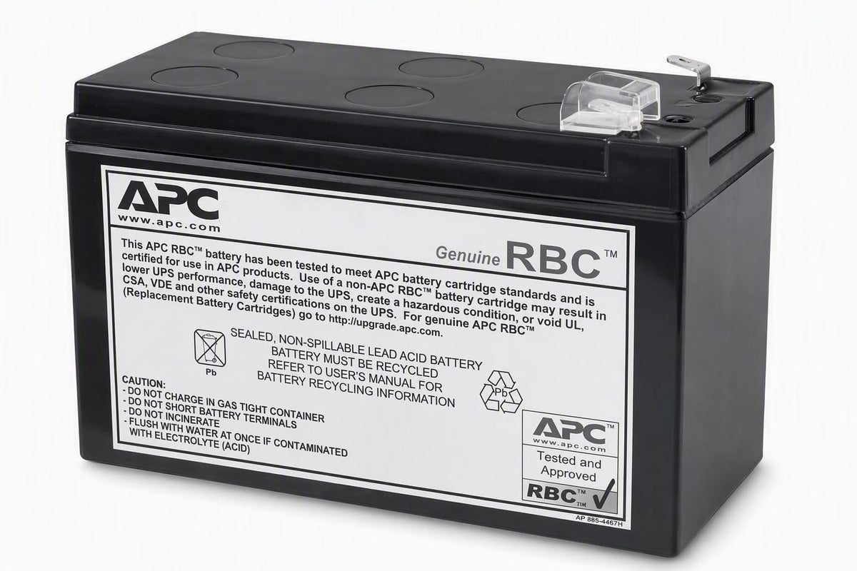 APC UPS Battery Replacement for UPS Model BE550G and Select Others (RBC110)