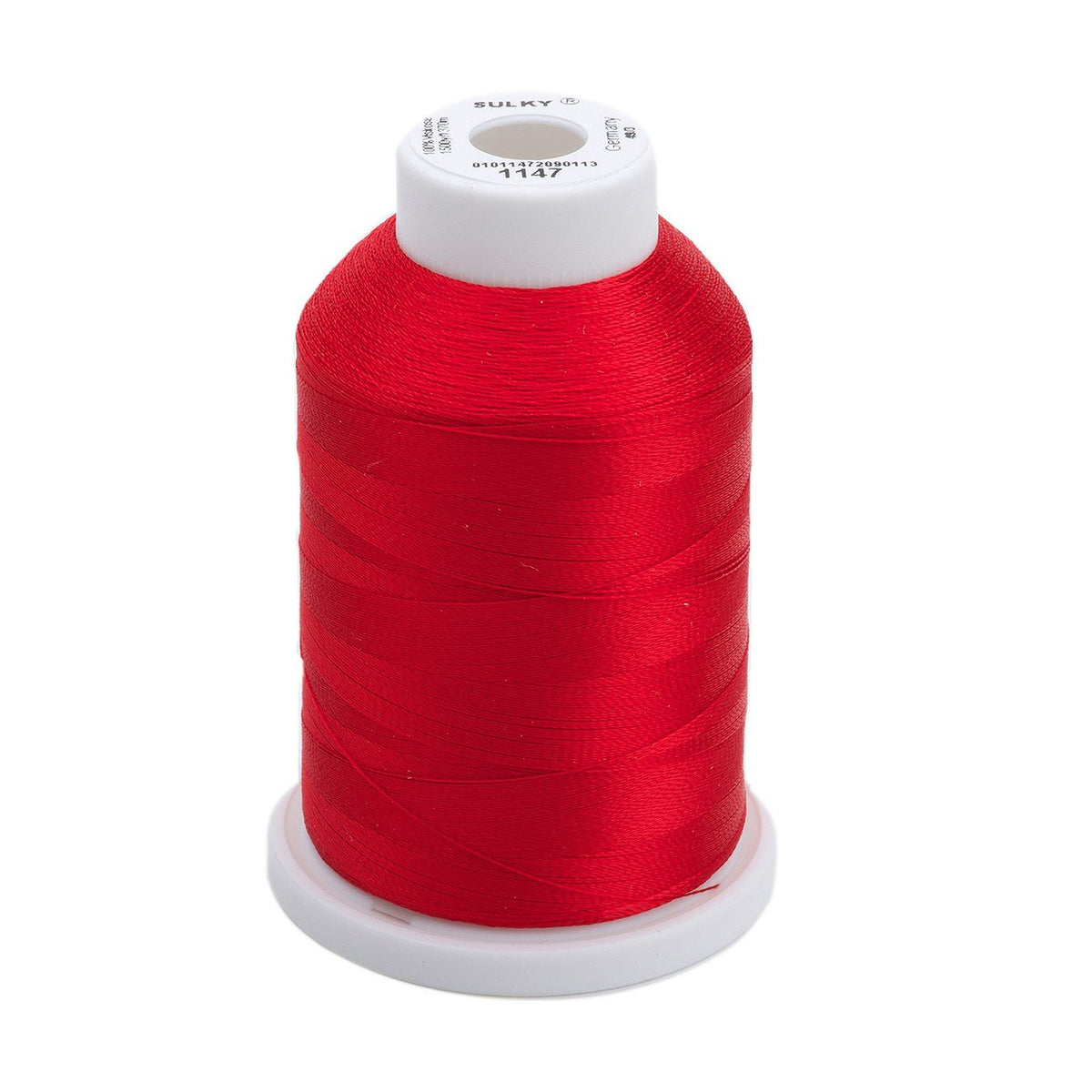 Sulky Of America 268d 40wt 2-Ply Rayon Thread, 1500 yd, Christmas Red