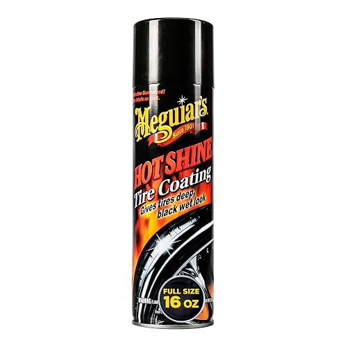Meguiar's Revestimiento de Neumáticos NXT Insane Shine G13815, 443 ml | Dale a los neumáticos un brillo húmedo profundo y una protección duradera con una fórmula avanzada de autoexpansión