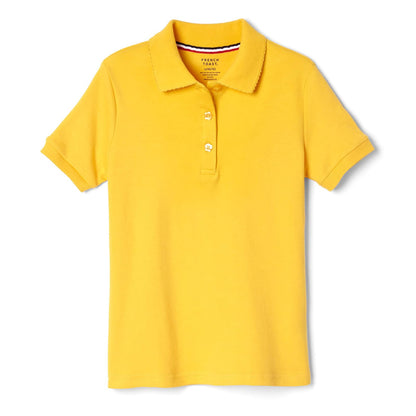 French Toast Playera Polo Uniforme Escolar para Niña - 3T - Oro