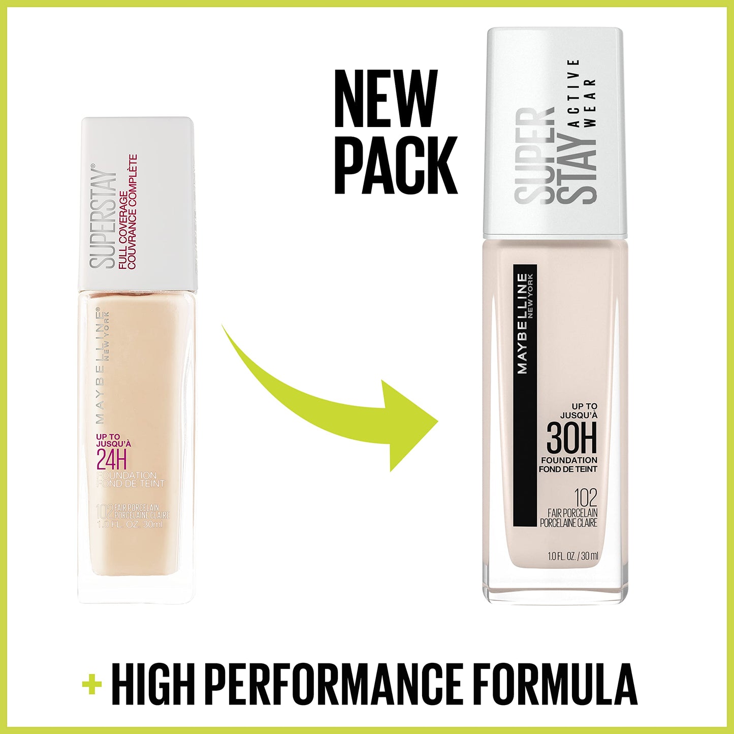 Maybelline Base de Maquillaje Superstay, Full Coverage, 128 Warm Nude, 30 ml (A embalagem Pode Variar)