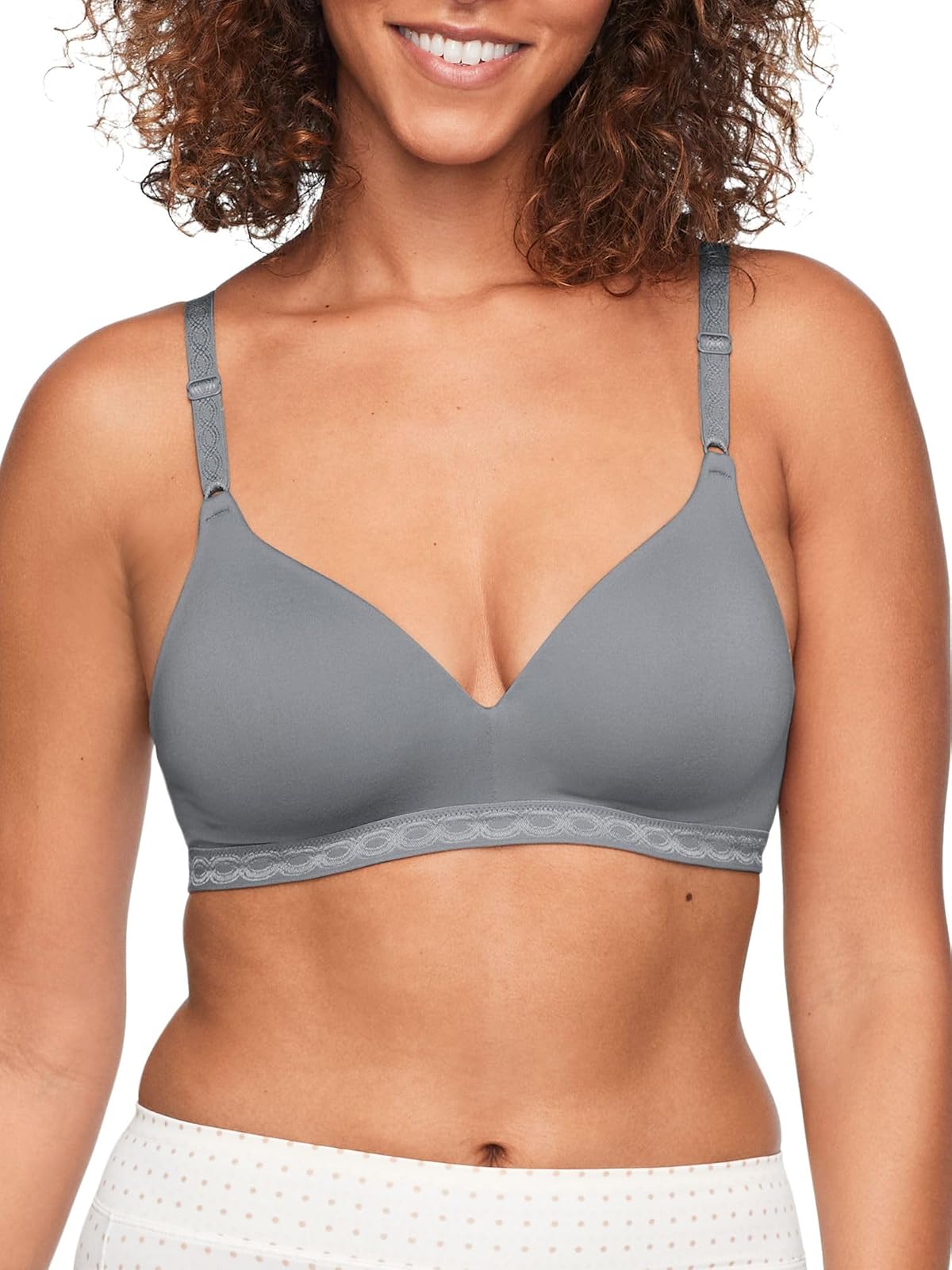 Warner's Blissful Benefits Brasier sin Varillas para Mujer - Gris (Graphite Gray) - 36D