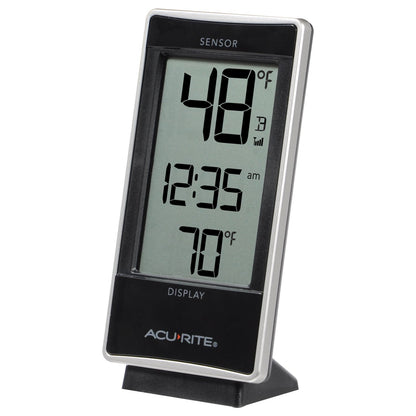AcuRite 01090M Termómetro multisensor con 3 sensores de temperatura para interiores y exteriores