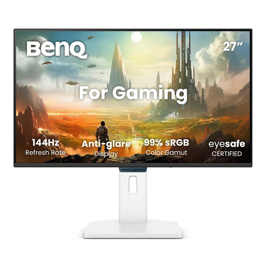 BenQ Monitor GW2790TC de 27" 1080p FHD 144Hz IPS con Tecnología Eye-Care, USB-C, Optimizador Visual, Flicker-Free, Low Blue Light, Bisel Ultrafino, Certificación TÜV, Eye-CareU, Diseño Ergonómico.