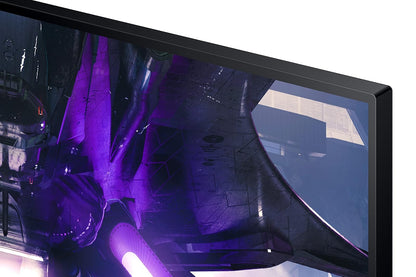 Samsung Odyssey G30A - Monitor de computadora para Juegos, visualización LED FHD, 144Hz, 1 ms, FreeSync Premium, Ajustable, diseño sin Bordes (LS27AG302NNXZA), Color Negro