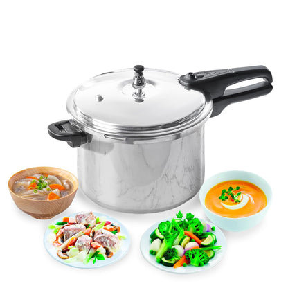 T-fal Olla Express de Aluminio con 5 Sistemas de Seguridad - 7.6L