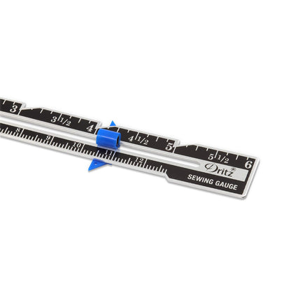 Dritz Medidores de costura de 6 pulgadas, accesorios de costura, ninguno