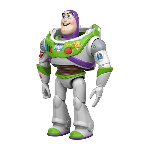 Mattel Pixar Toy Story 5 Figura de Acción Buzz Parlante de 7 Pulgadas 3+