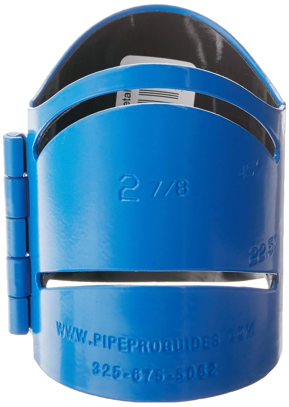 Pipe Pro - Guía de Corte de Metal (2-7/8 Pulgadas), Color Azul