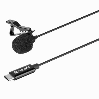 Saramonic LavMicroU3A 6.5" Omni Lav Microphone w/USB Type-C for Android Devices