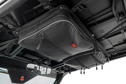 Rough Country - Bolsa de almacenamiento de techo para Polaris RZR & Can-Am Defender Max, nailon resistente al agua, bolsa de carga UTV