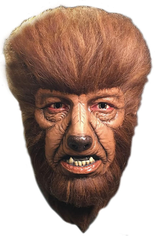 REV The Wolfman, Máscara Original Hombre Lobo de Historias de Miedo para Contar en la Oscuridad, Máscaras de Scary Stories To Tell In The Dark Ideal para Disfraz de Halloween o Colección
