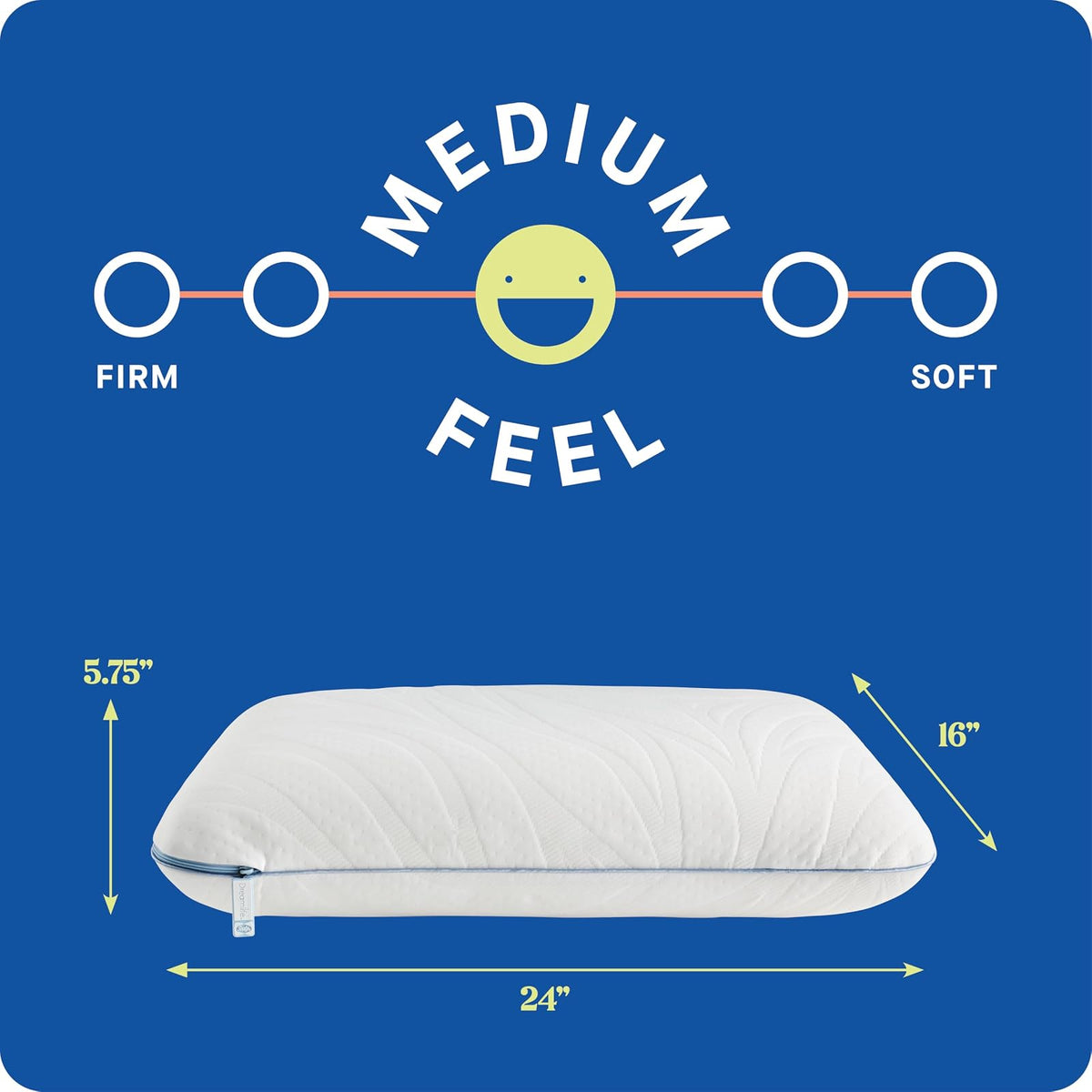 SEALY Dreamlife - Tecnología de protección de Superficie de enfriamiento de Espuma viscoelástica tamaño Queen, Funda extraíble Lavable a máquina, 1 año de garantía, 2 Unidades