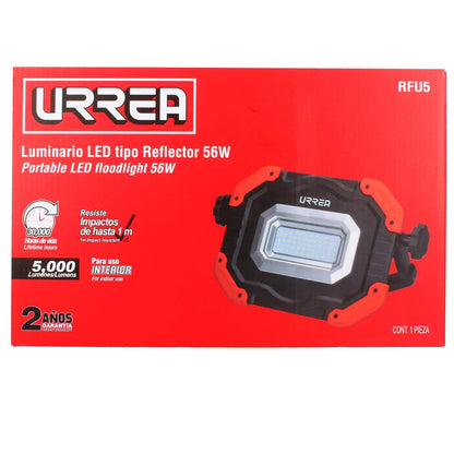 Urrea RFU5 Reflector de LED SMD 127 V - 60 Hz de 5,000 lm