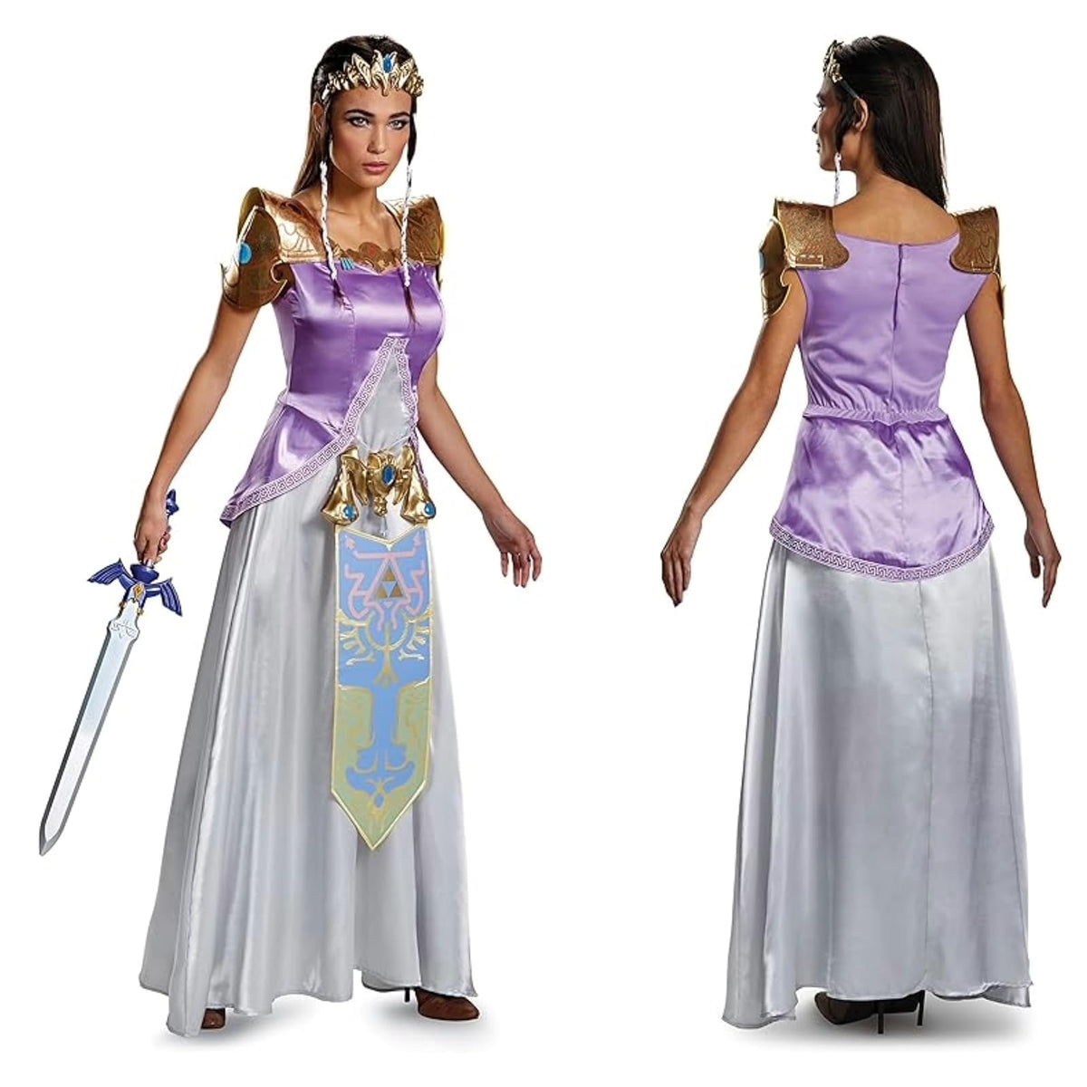 Disguise Women's Legend Of Zelda Deluxe Zelda Adult Costume, Multi, Large