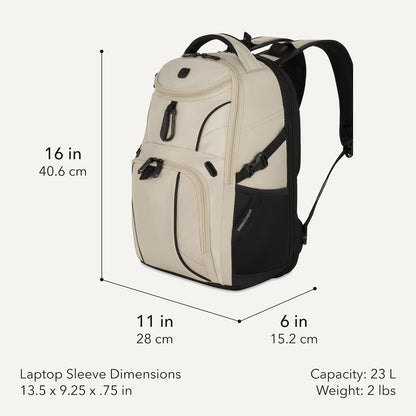 SwissGear Mini 1900 Scansmart Slim Version Laptop Backpack Mochila para laptop Unisex adulto