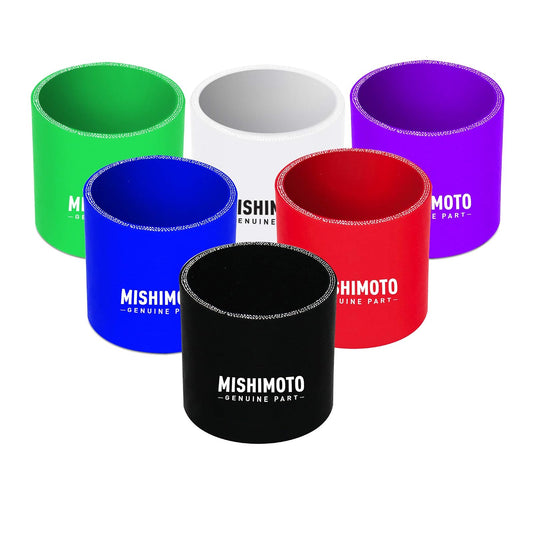 Mishimoto Acoplador Recto MMCP-25SBK, Negro, 2.5 in