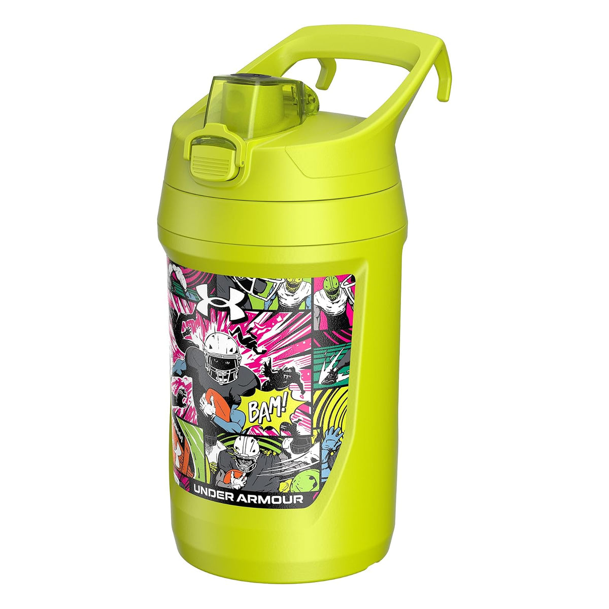 Under Armour Playmaker Botella de Agua Aislada 32 oz - Cómic de alta visibilidad - 0.9 Litros
