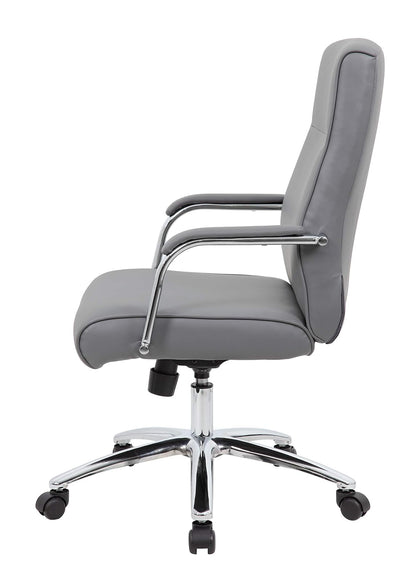 Boss Office Products - Silla de Asiento Ejecutivo, Color Gris