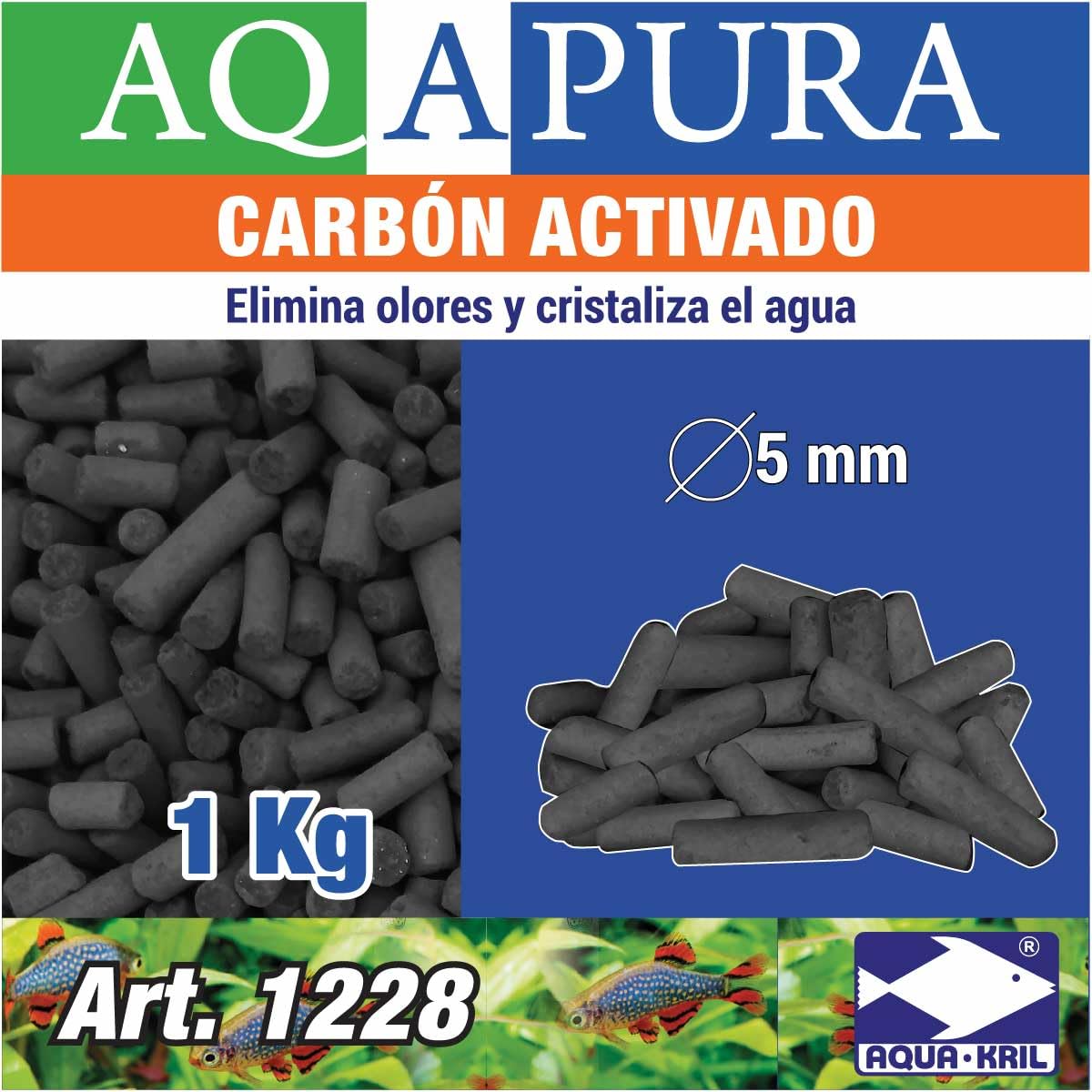 Aqapura 1238 Canutillos Ceramica 1 Kg