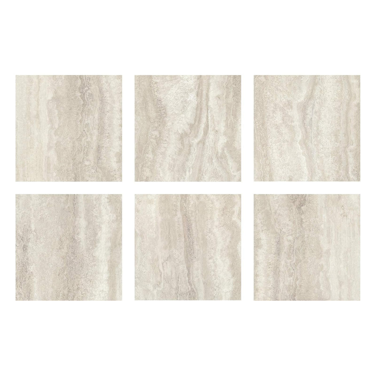 FloorPops FP3327 Platinum Peel & Stick - Azulejos de piso para despegar y pegar, color gris, 12 x 12 pulgadas