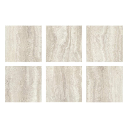 FloorPops FP3327 Platinum Peel & Stick - Azulejos de piso para despegar y pegar, color gris, 12 x 12 pulgadas