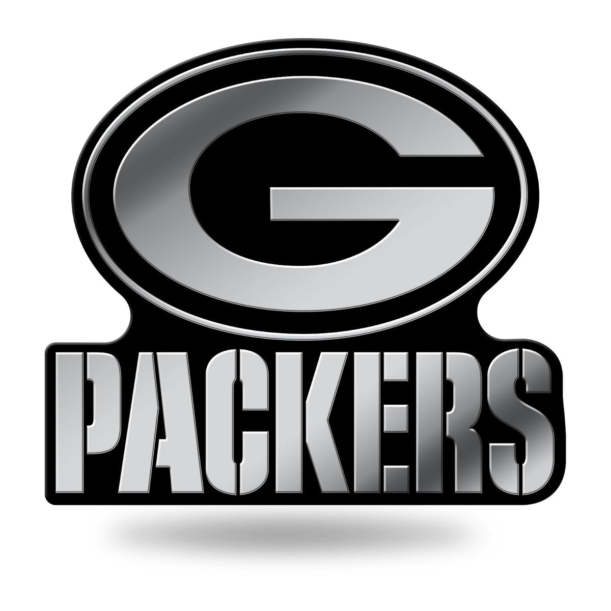 Rico Industries Emblema Moldeado para Auto NFL - Green Bay Packers