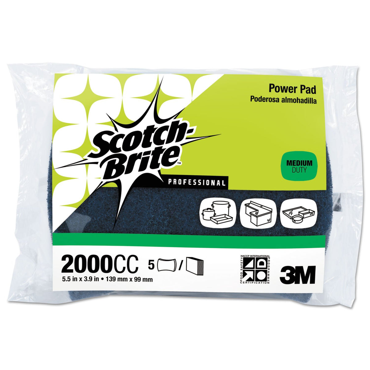 3M Scotch-Brite Power Pad 2000