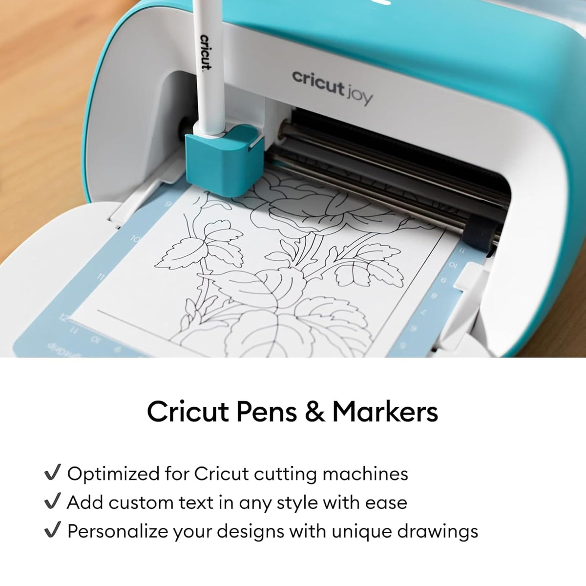 Cricut Joy Juego de bolígrafos de punta fina, 0,4 mm (8 unidades)