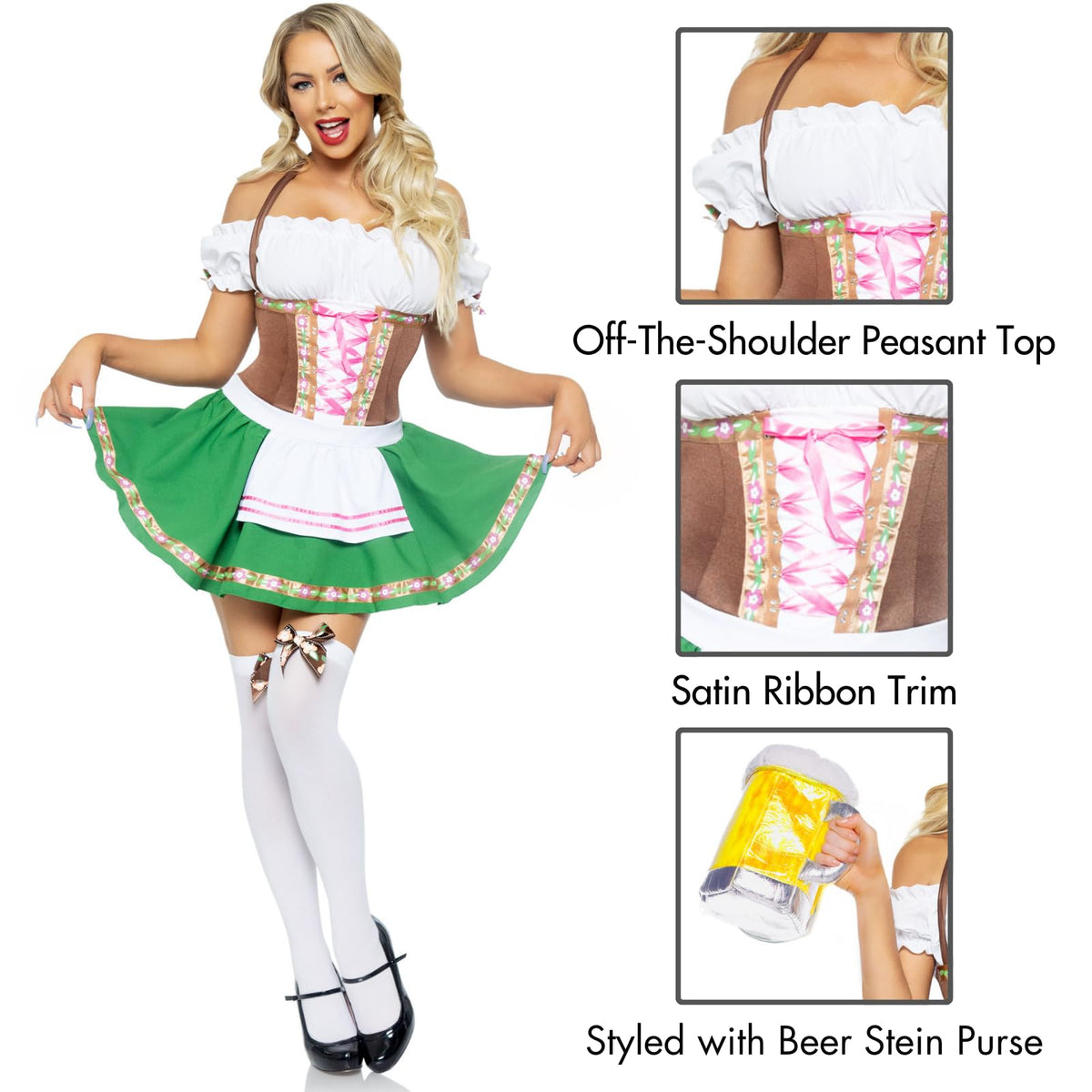 Leg Avenue - Disfraz de Oktoberfest para Mujer