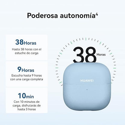 HUAWEI FreeClip 2 Audífonos inalámbricos, Morado | C-bridge Design mejorado, Ajuste abierto, hasta 38 horas de Reproducción, Compatible con iOS y Android, IP57