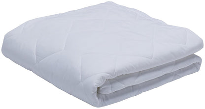 Colchas Concord Protector de Colchón, Color Blanco, 100% Poliéster, Tamaño King Size, Cubre Colchón Suave Que Protege contra Polvo, Manchas y Desgaste, 1 Pieza