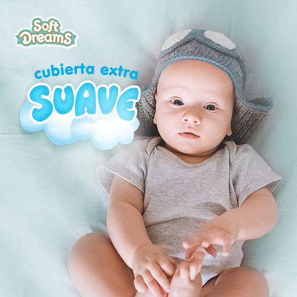 Soft Dreams Pañales Para Bebé Etapa 5 Talla Xg 56 Piezas