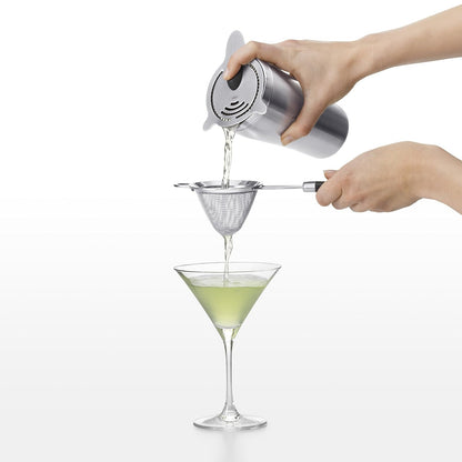 OXO SteeL - Colador de cóctel de malla fina, 3 pulgadas, acero inoxidable