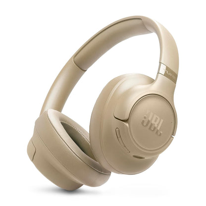 JBL Tune 730BT Audífonos Diadema Bluetooth, Hasta 76 Horas de Batería - Beige