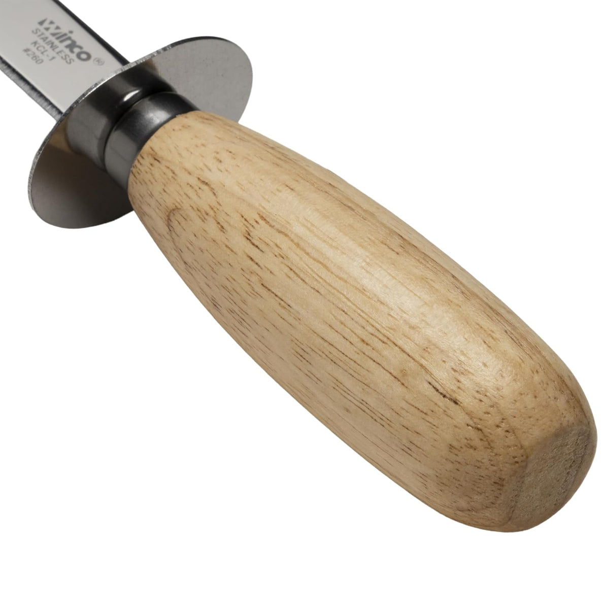 Winco Cuchillo de ostra/almeja, acero inoxidable