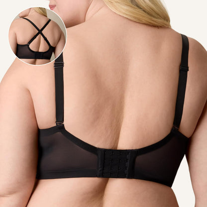 Playtex Underwire Bra, Plus-Size Bras Available, Full Coverage, Convertible Straps, Lace, 4800 Sujetador Mujer