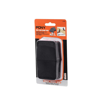 Pony Jorgensen 7456 - almohadillas para orejas de sujeción de cojín (4 unidades), color negro