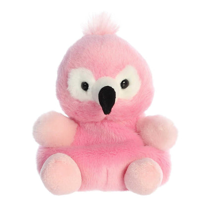 Aurora Palm Pals, Peluche Mini Coleccionable - 5 pulgadas - Pinky Flamingo™