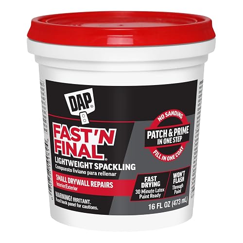 Dap 12141 Fast'N Final Spackling Interior and Exterior