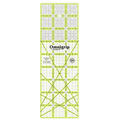 Omnigrid Regla de Acolchado Antideslizante - Rectangular - 3" x 9"